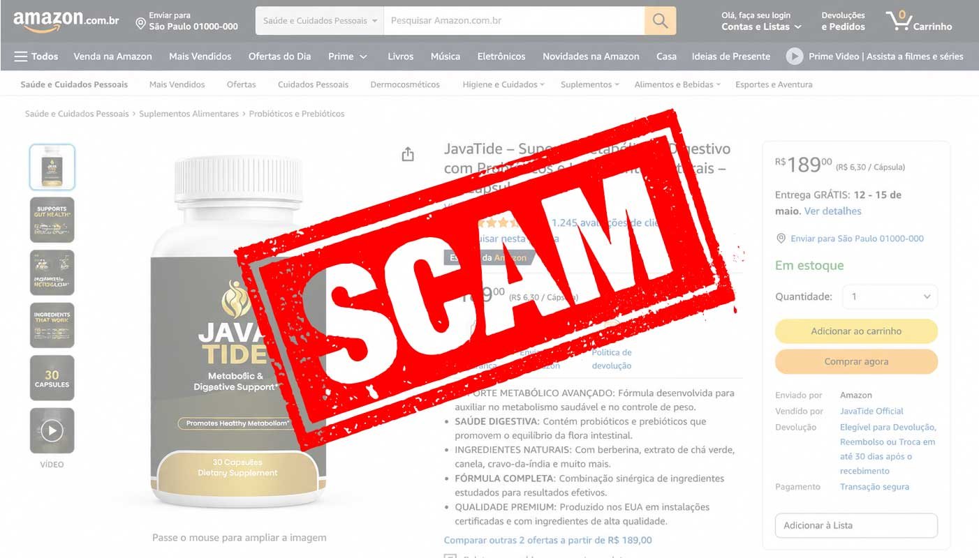 JavaTide — only the official website carries the full guarantee